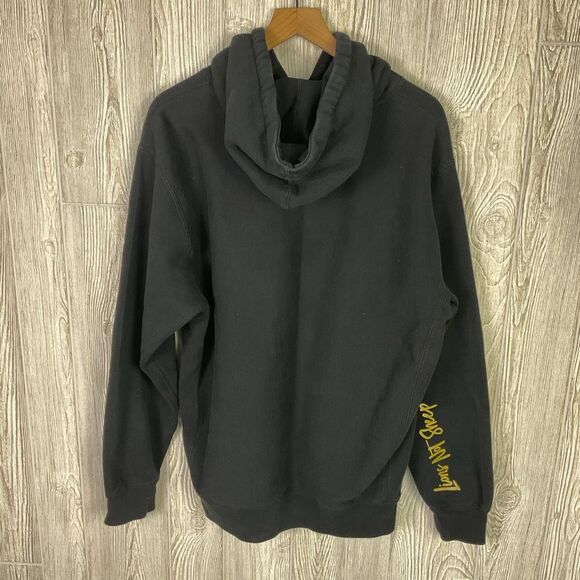 Lions Not Sheep Rebel Queen Black Hoodie Size XL Queen of Hearts Oversized Heavy - Picture 7 of 12